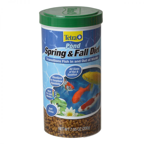 Tetra Pond Spring and Fall Diet Fish Food - 7.5 oz