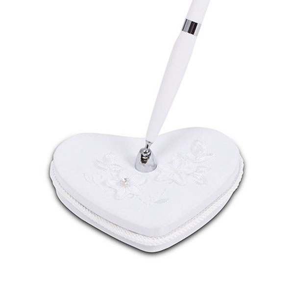 Floral Fantasy Heart Shaped Pen Set