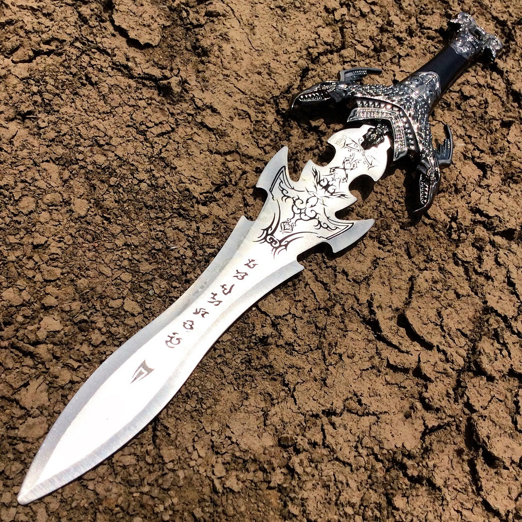 15 in. Collectible Non-Edge Fantasy Dagger with Plaque