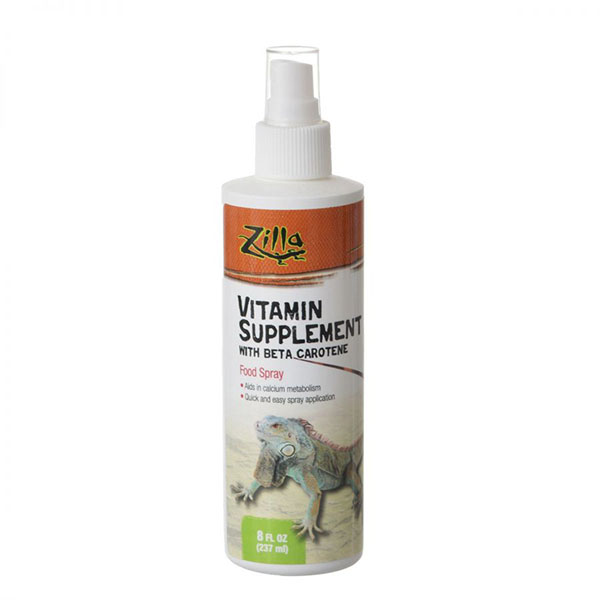 Zilla Vitamin Supplement with Beta Carotene - 8 fl. oz - 236 ml - 2 Pieces