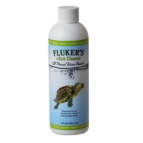 Flukers Eco Clean All Natural Waste Remover - 8 oz - Treats 470 Gallons - 2 Pieces