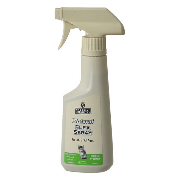 Natural Chemistry Natural Flea Spray for Cats - 8 oz - 2 Pieces
