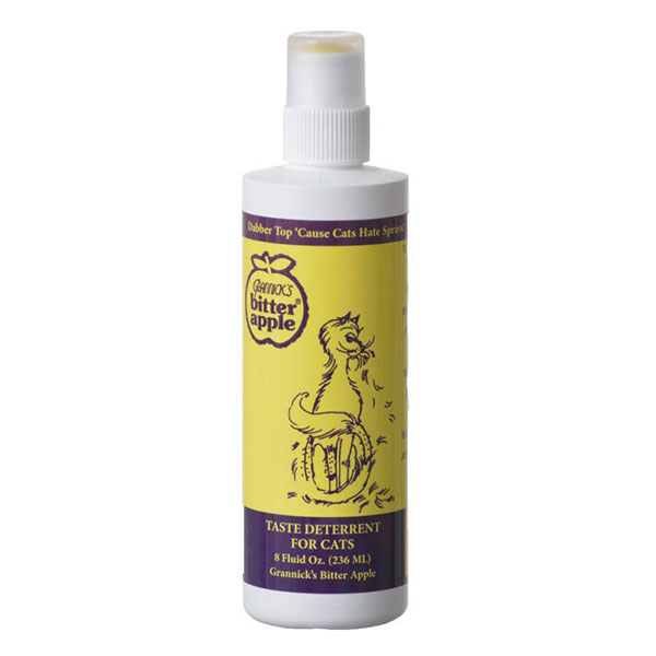Gran-nicks Bitter Apple Deterrent for Cats - 8 oz - 2 Pieces