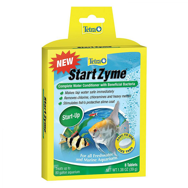 Tetra StartZyme Complete Water Conditioner - 8 Tablets