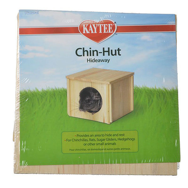 Kaytee Chin Hut - 8 in. L x 8 in. W x 6.25 in. H