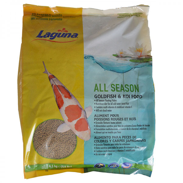 Laguna All Season Goldfish and Koi Food - 9.9 lbs