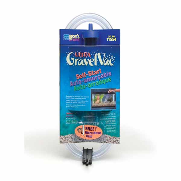 Lees Ultra Gravel Vac - 9 in. Long with Nozzle