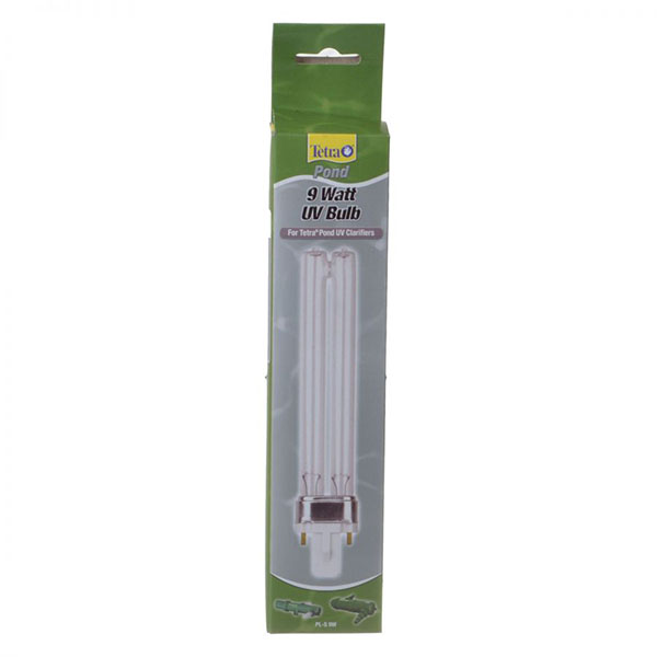 Tetra Pond Green Free UV Clarifier Bulb Replacement - New Version - 9 Watts - For 9 Watt UV Clarifier