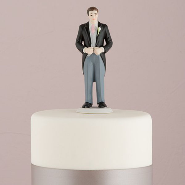 Groom In Traditional Morning Suit Figurine