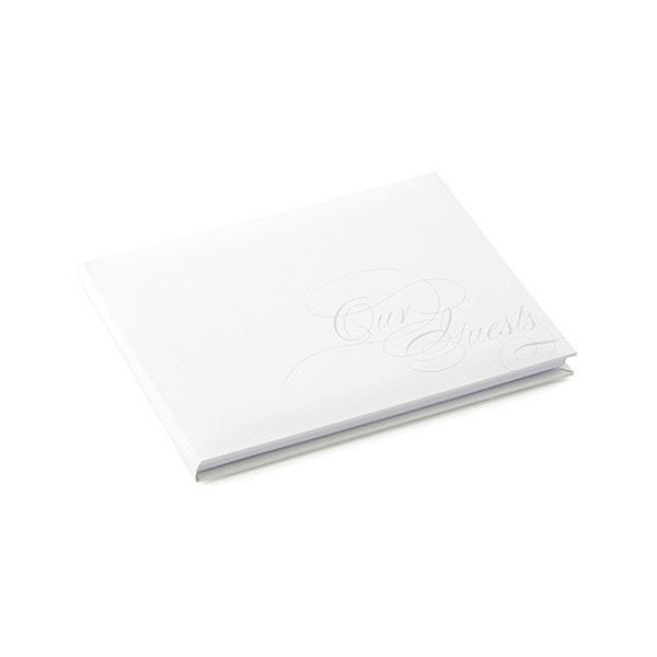 Pure Elegance Special Occasion Guest Book With Blank Pages