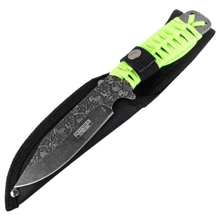 Defender-Xtreme 9 in. Full Tang Hunting Tactical Survival Stainless Steel Knife