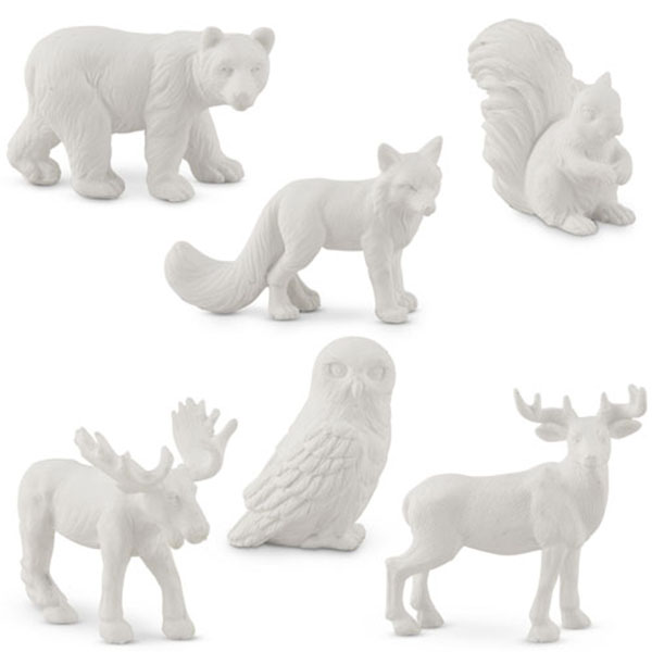 Miniature Woodland Assorted Animal Set