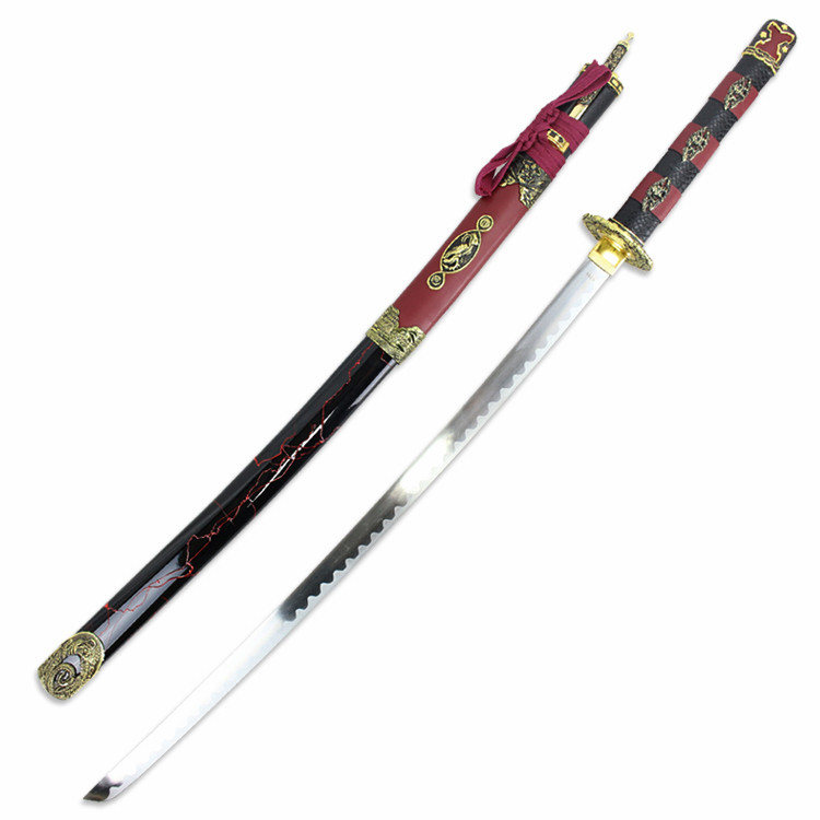 Defender 40.5 in. Samurai Sword Katana Stainless Steel Blade