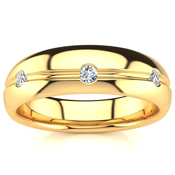 Adrian Diamond Ring - Yellow Gold
