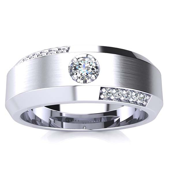 Albert Diamond Ring - White Gold