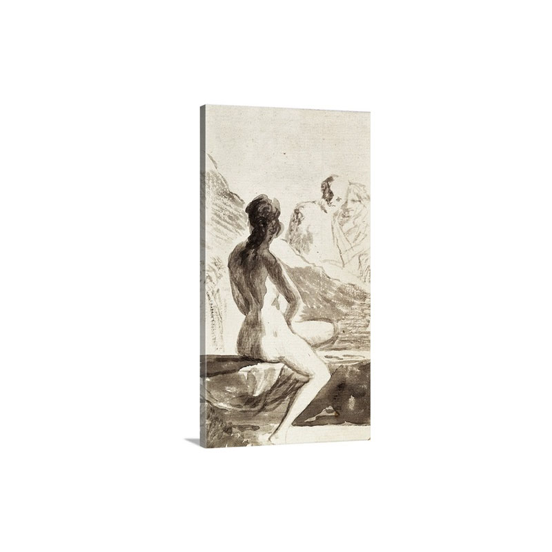 A Chaste Susana C 1790 1826 Wall Art - Canvas - Gallery Wrap