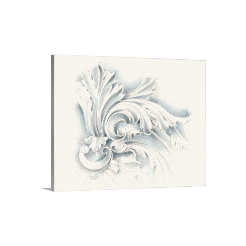 Acanthus Ornament I I Wall Art - Canvas - Gallery Wrap