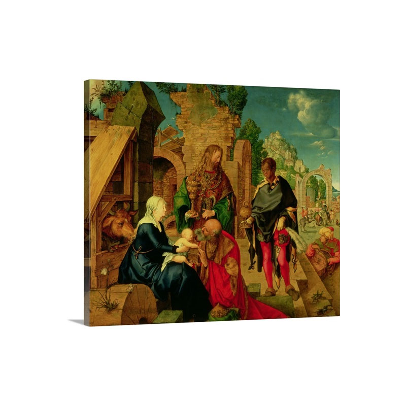 Adoration Of The Magi 1504 Wall Art - Canvas - Gallery Wrap