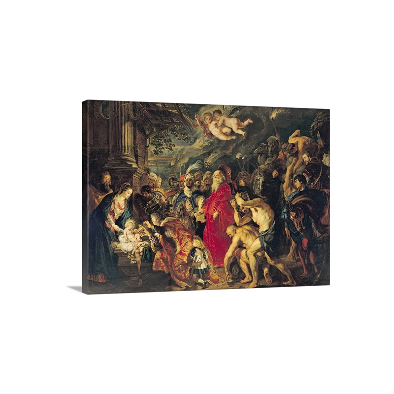 Adoration Of The Magi 1610 - Canvas - Gallery Wrap
