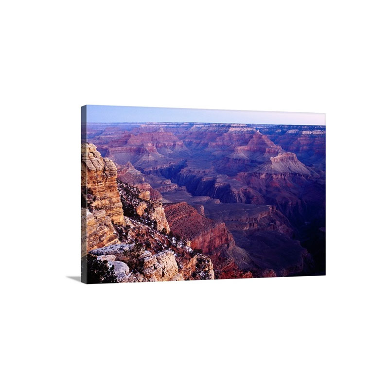 Aerial View Of Grand Canyon National Park Arizona USA Wall Art - Canvas - Gallery Wrap