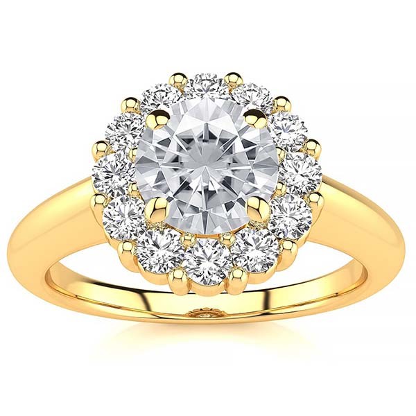 Alexandra Diamond Ring - Yellow Gold