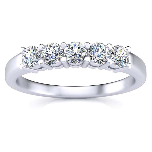 Alisa Diamond Ring - White Gold