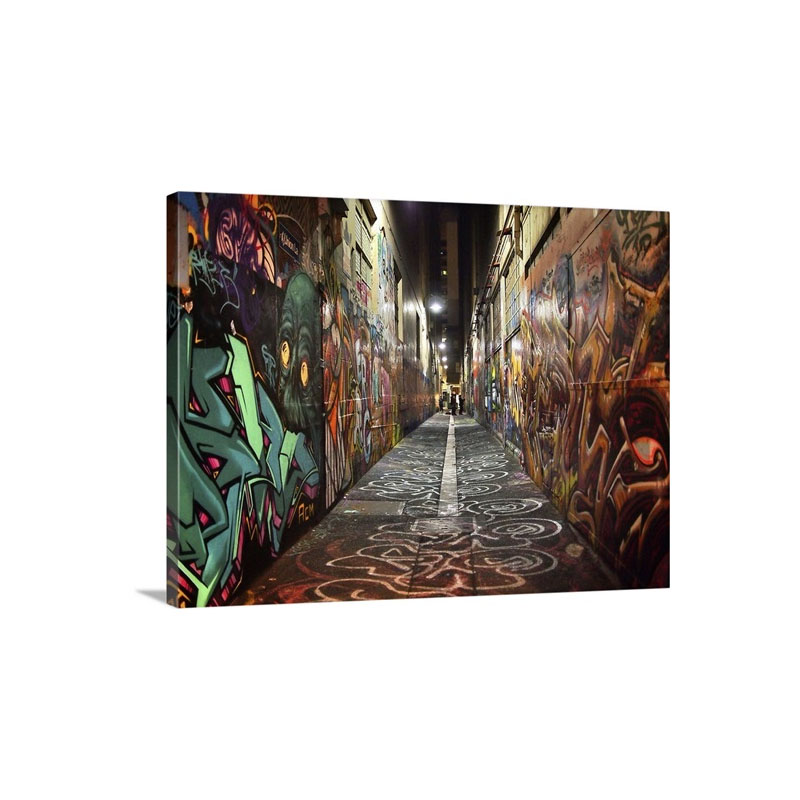 Alley To Hell Wall Art - Canvas - Gallery Wrap