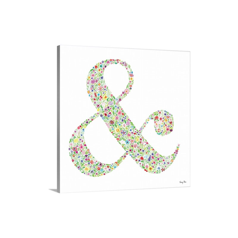 Ampersand Wall Art - Canvas - Gallery Wrap