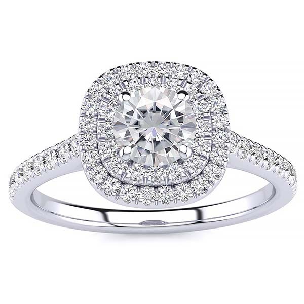 April Diamond Ring - White Gold