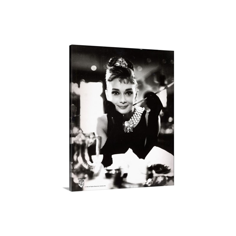 Audrey Hepburn B Wall Art - Canvas - Gallery Wrap
