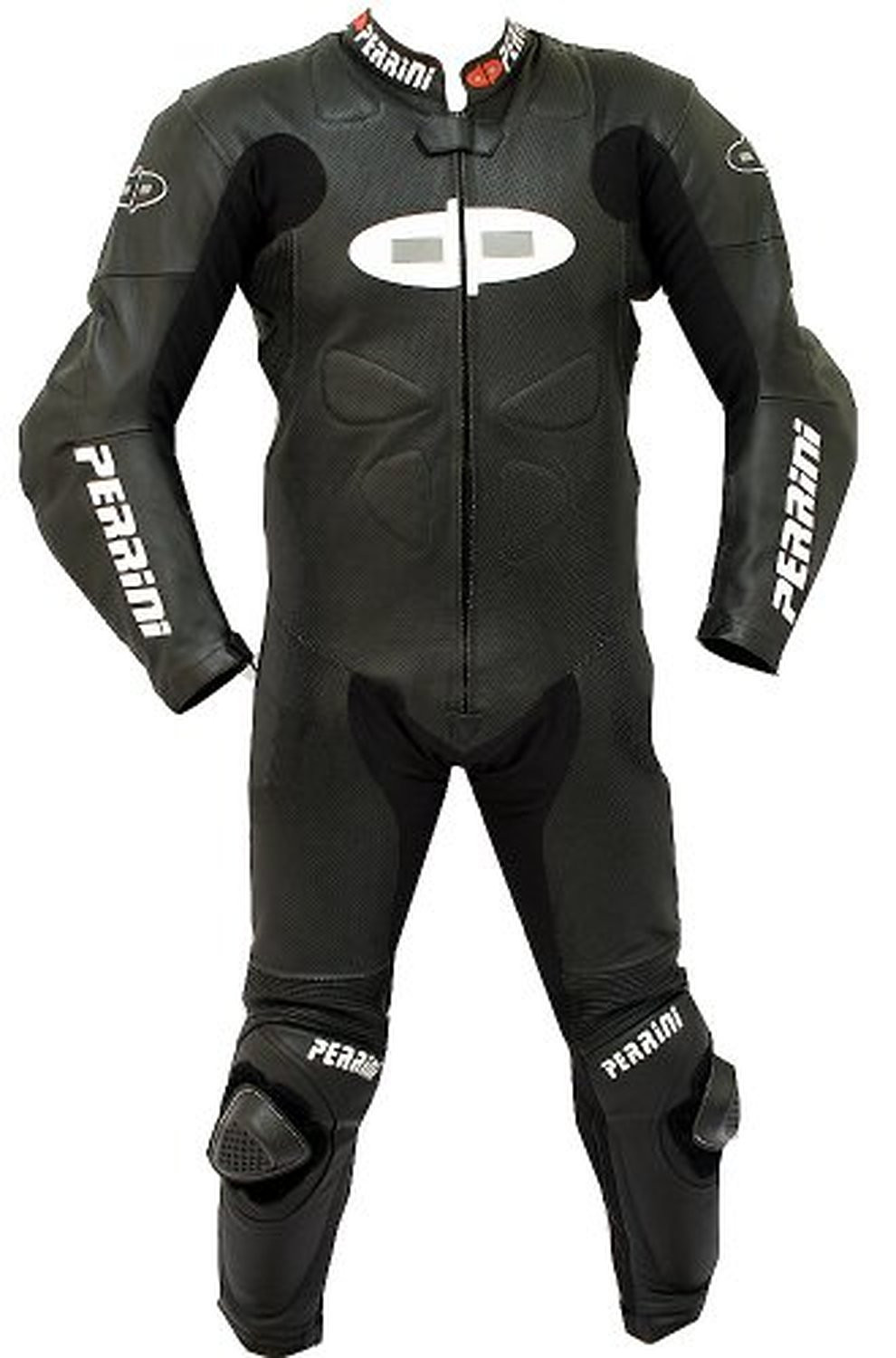 Perrini's Fusion Motorcycle Racing Suit Leather Suit