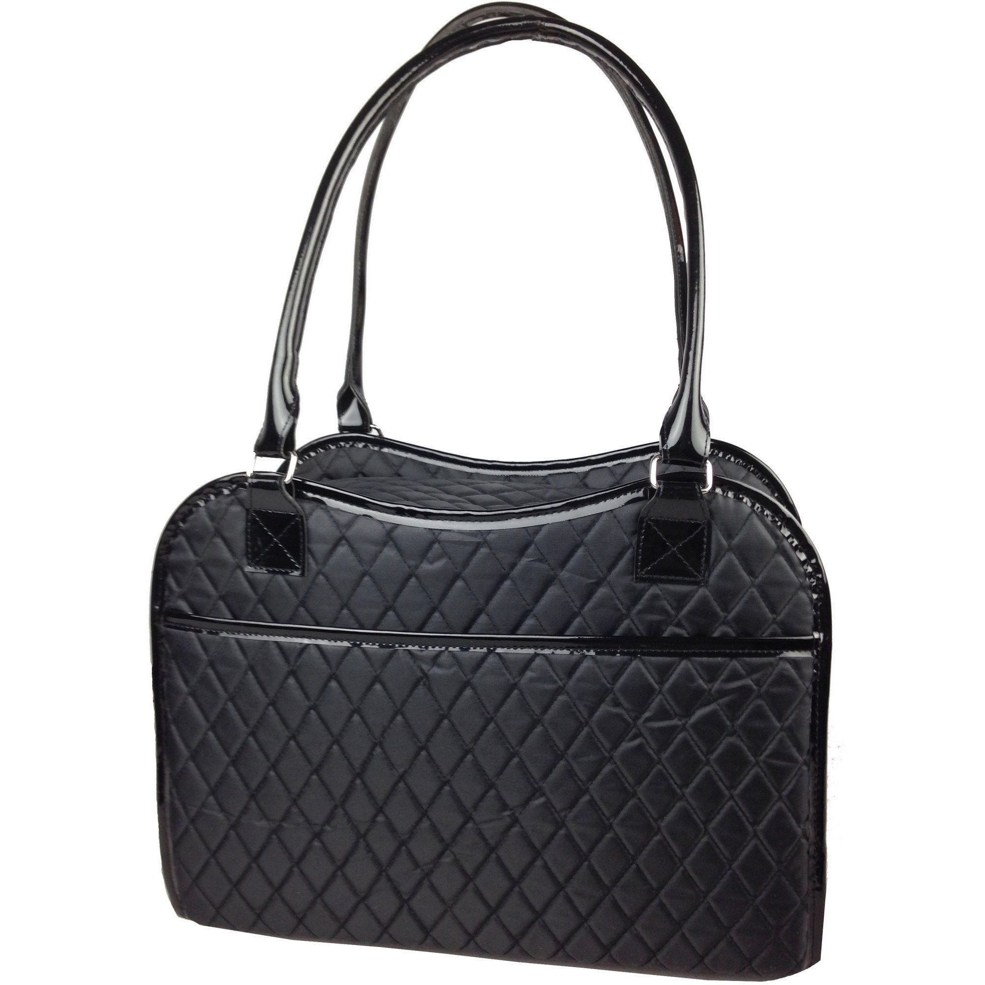 Exquisite' Handbag Fashion Pet Carrier - Black 