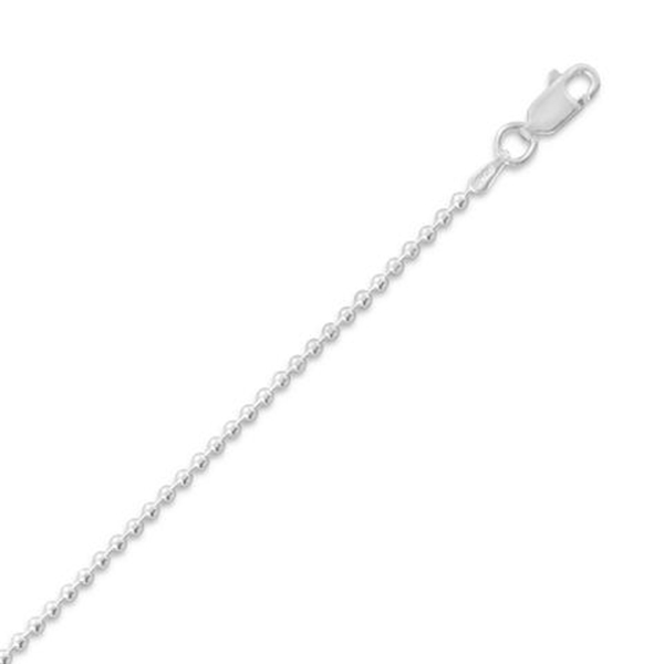 Bead Chain Necklace - 1.8 mm