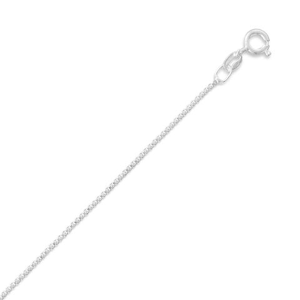 022 Box Chain Necklace - 1.1 mm