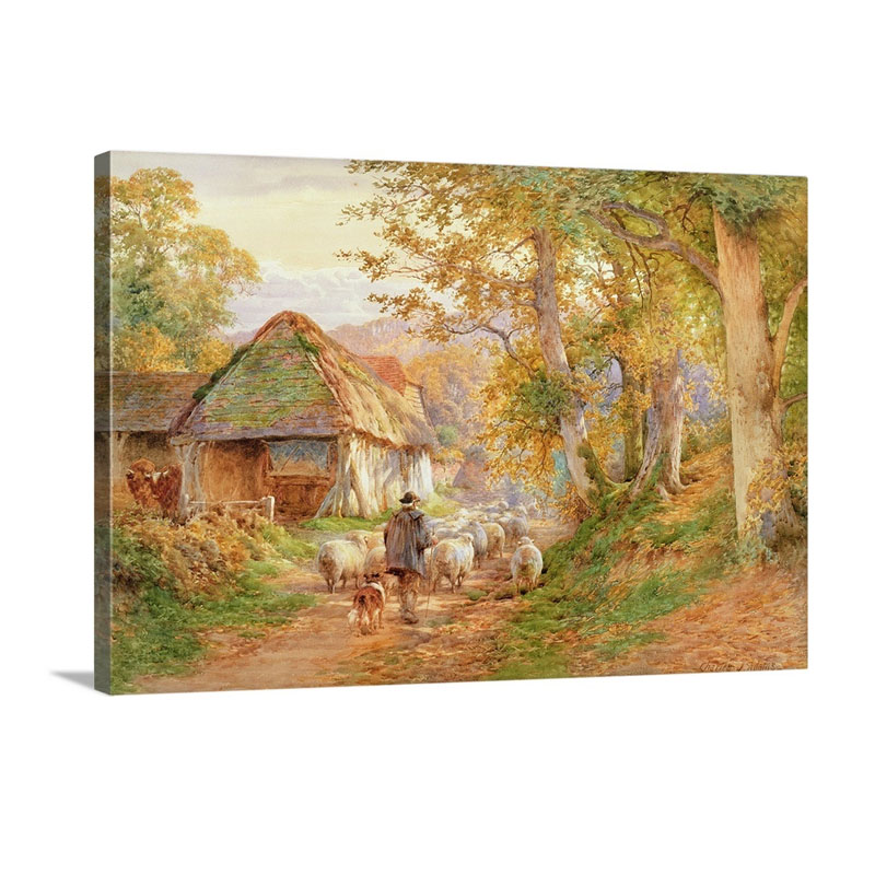 Back To The Fold Wall Art - Canvas - Gallery Wrap