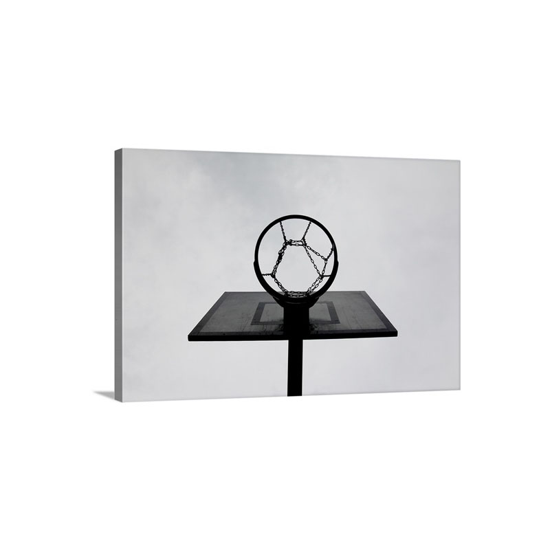 Basketball Hoop Wall Art - Canvas - Gallery Wrap