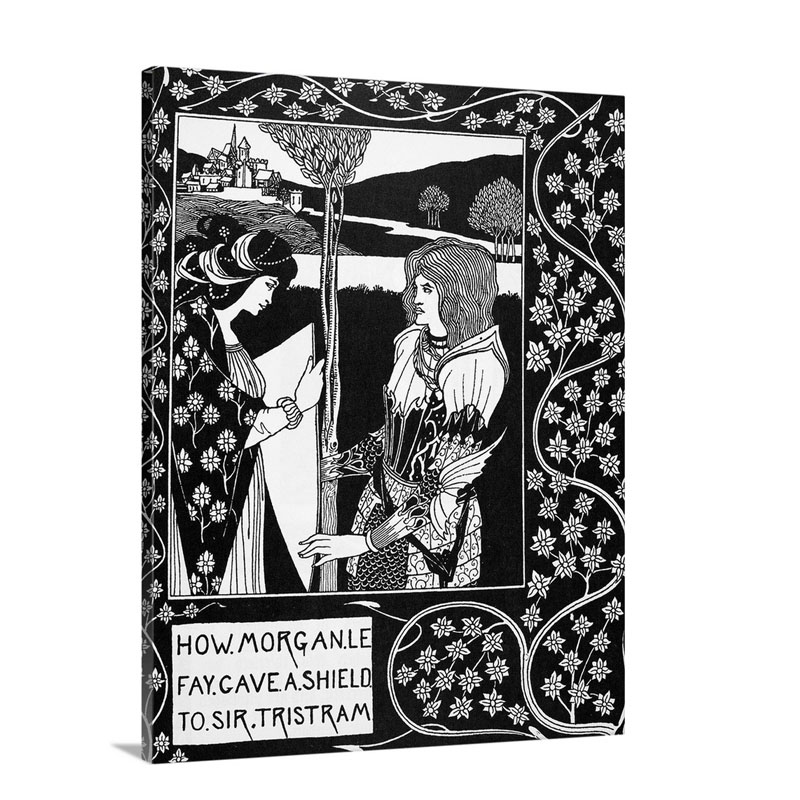 Beardsley Morgan Le Fay Wall Art - Canvas - Gallery Wrap