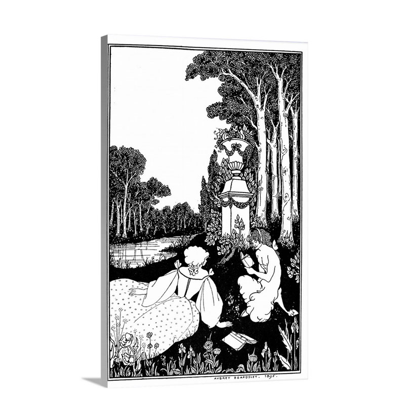 Beardsley Catalog Cover Wall Art - Canvas - Gallery Wrap
