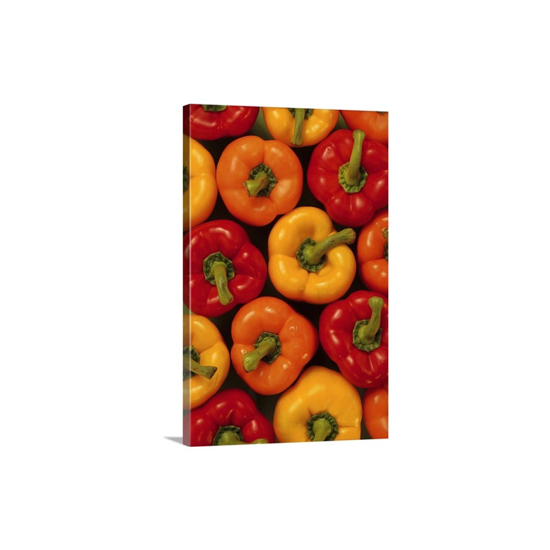 Bell Peppers Wall Art - Canvas - Gallery Wrap