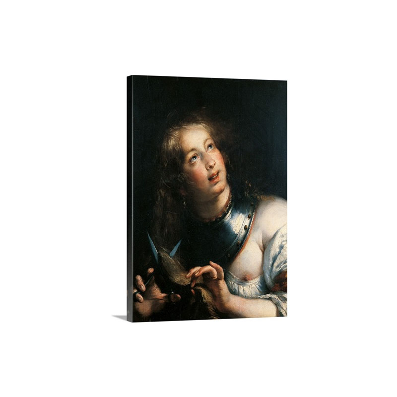 Berenice By Bernardo Strozzi C 1640 1644 Wall Art - Canvas - Gallery Wrap