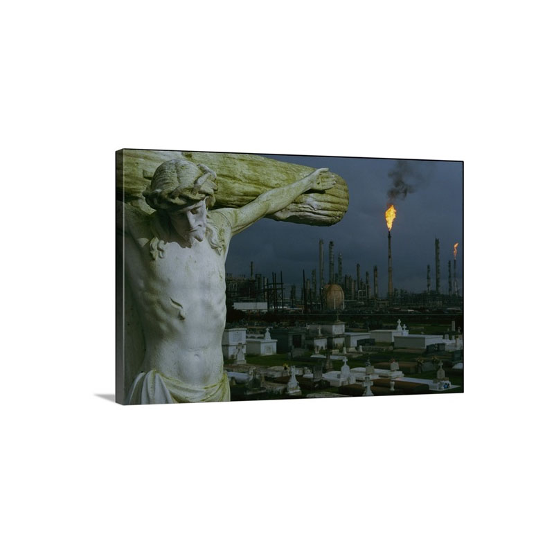 Between New Orleans And Baton Rouge Louisiana Wall Art - Canvas - Gallery Wrap