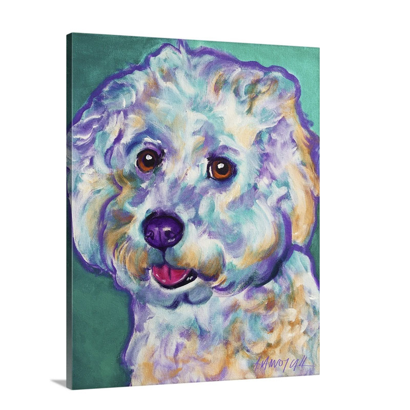 Bichon  Ruben Wall Art - Canvas - Gallery Wrap