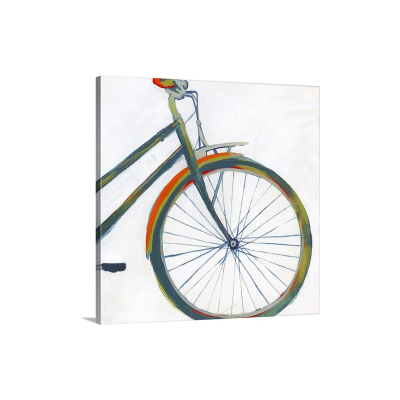 Bicycle Diptych I I Wall Art - Canvas - Gallery Wrap
