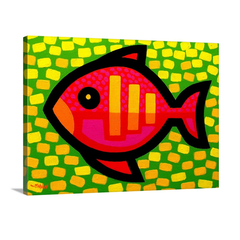 Big Fish Wall Art - Canvas - Gallery Wrap