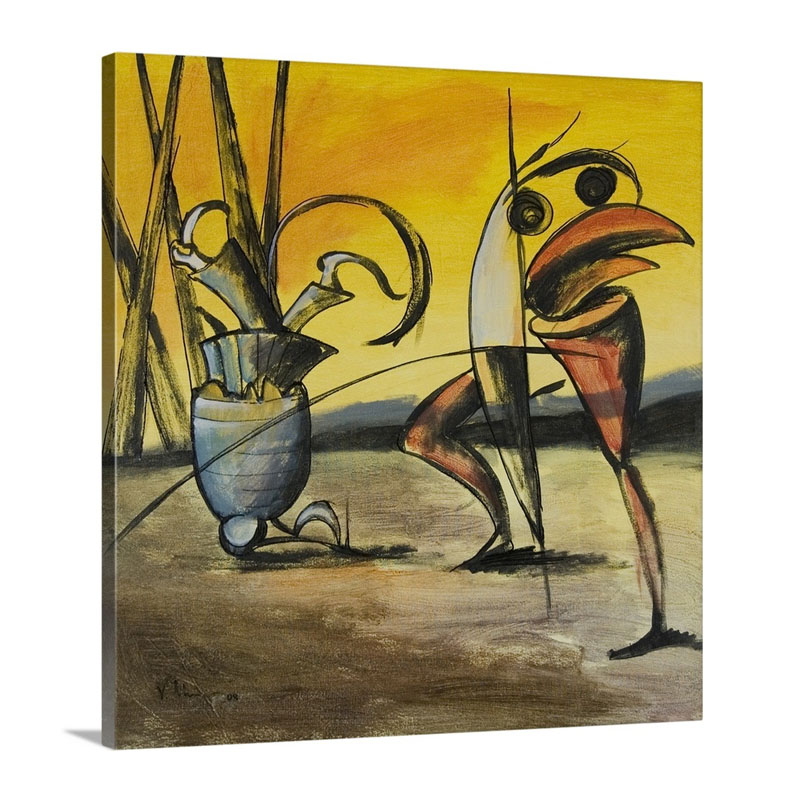 Black Bird Wall Art - Canvas - Gallery Wrap