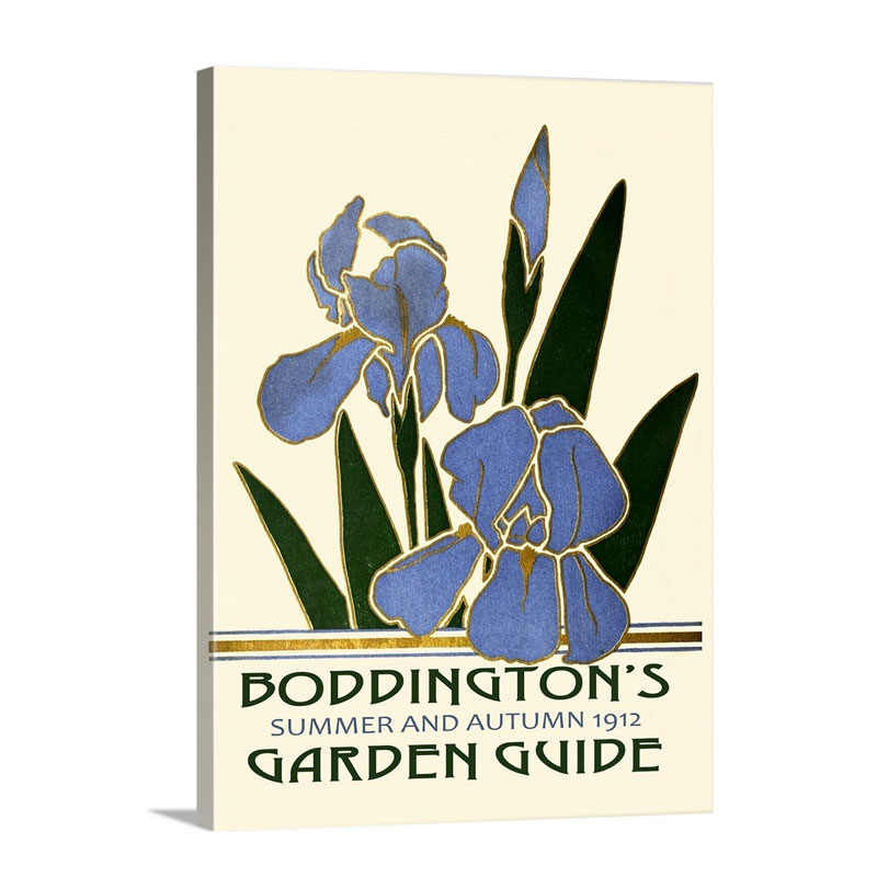 Boddington's Garden Guide I V Wall Art - Canvas - Gallery Wrap