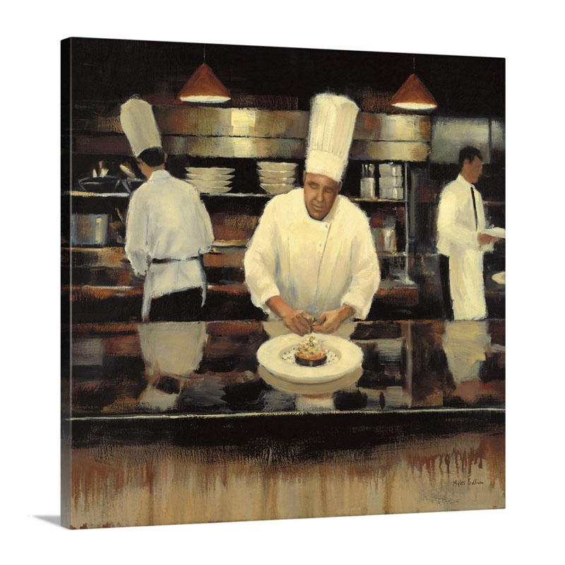 Brasserie Cuisine Wall Art - Canvas - Gallery Wrap