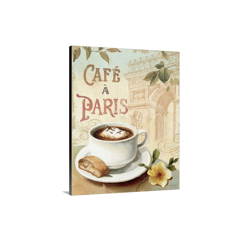 Cafe In Europe I Wall Art - Canvas - Gallery Wrap