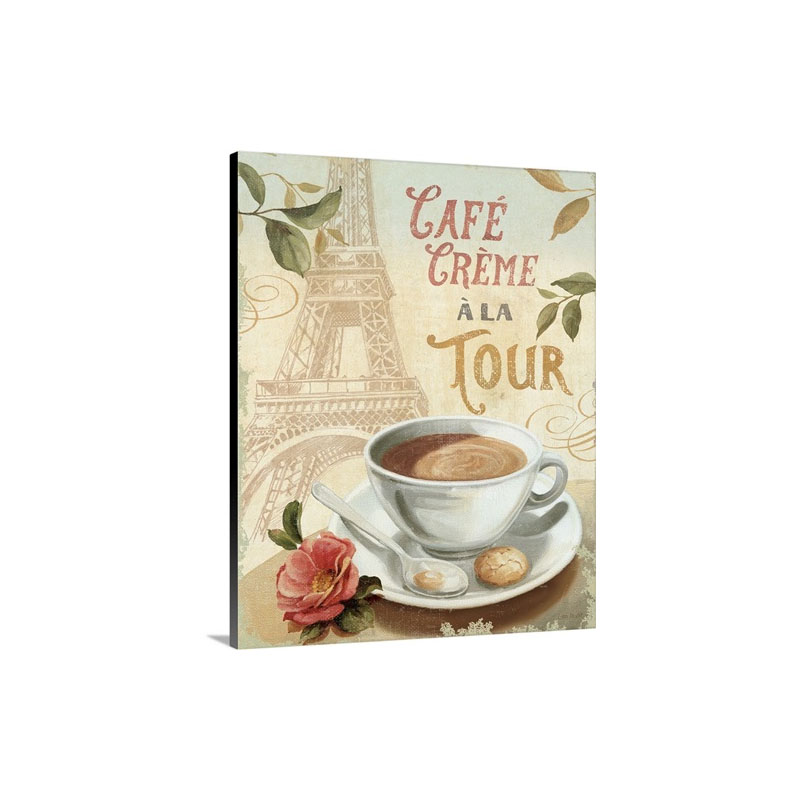 Cafe In Europe I I Wall Art - Canvas - Gallery Wrap