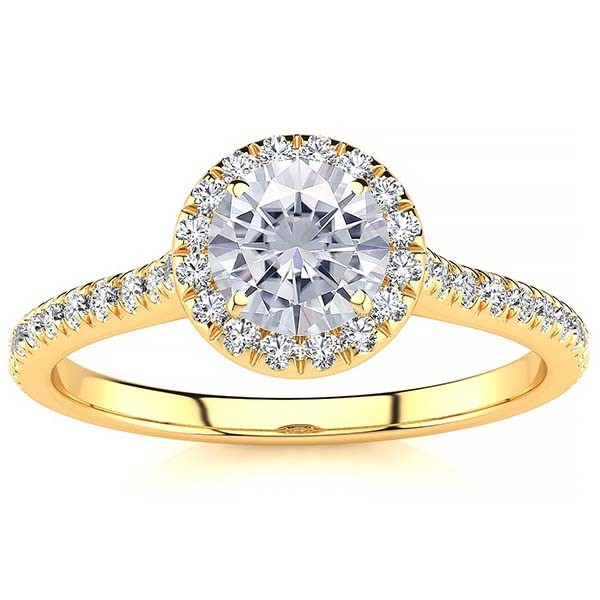 Candy Diamond Ring - Yellow Gold